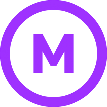 circle with an M in the middle of it