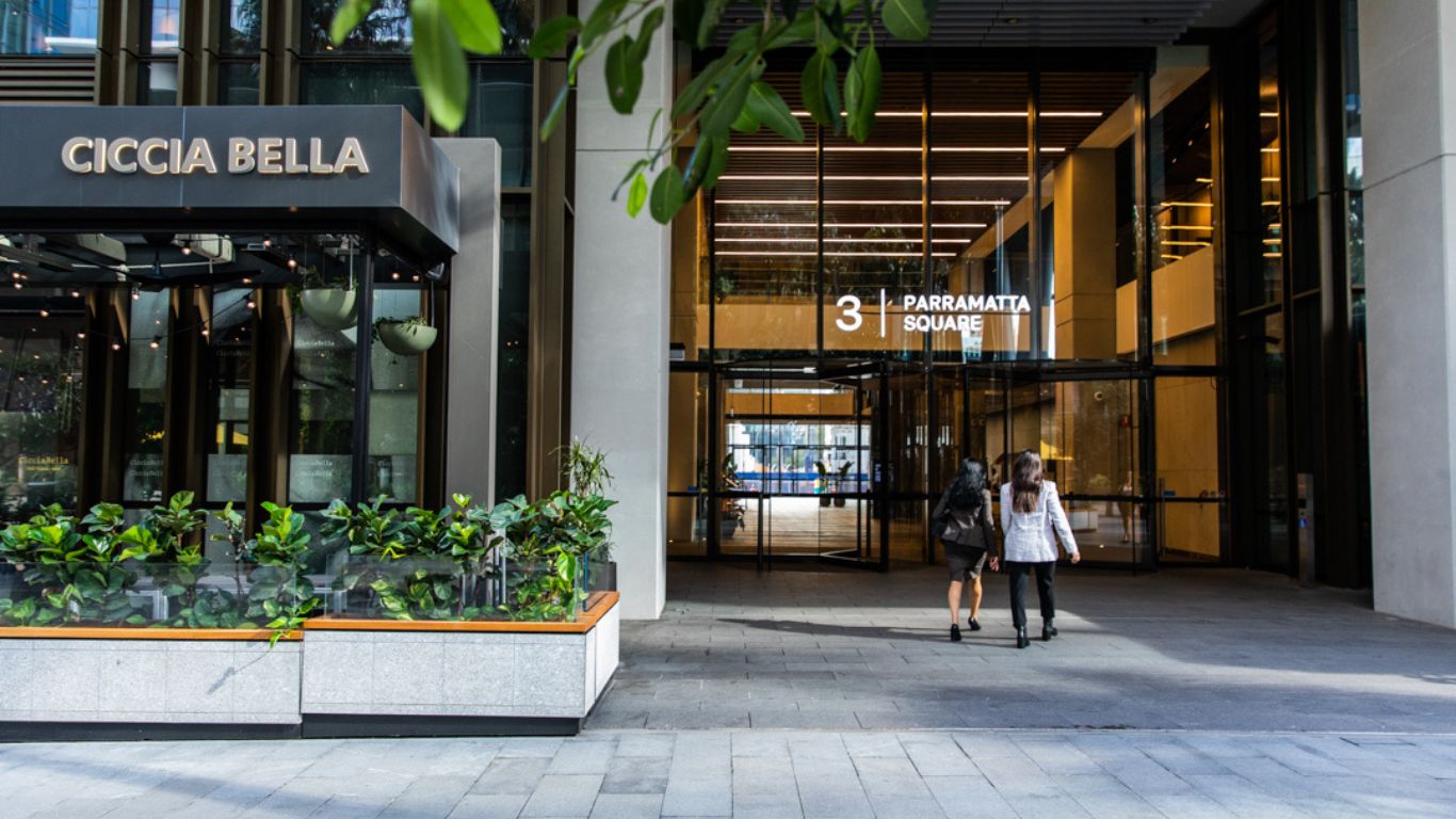 Restaurants at Parramatta Square