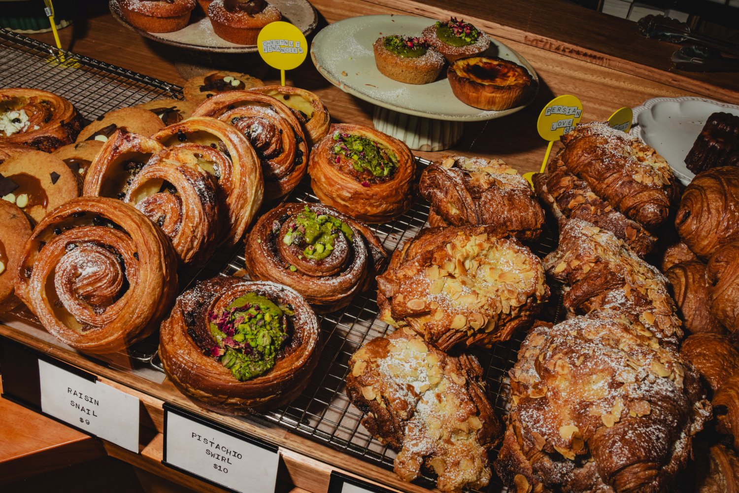 A selection of pastries from Threefold