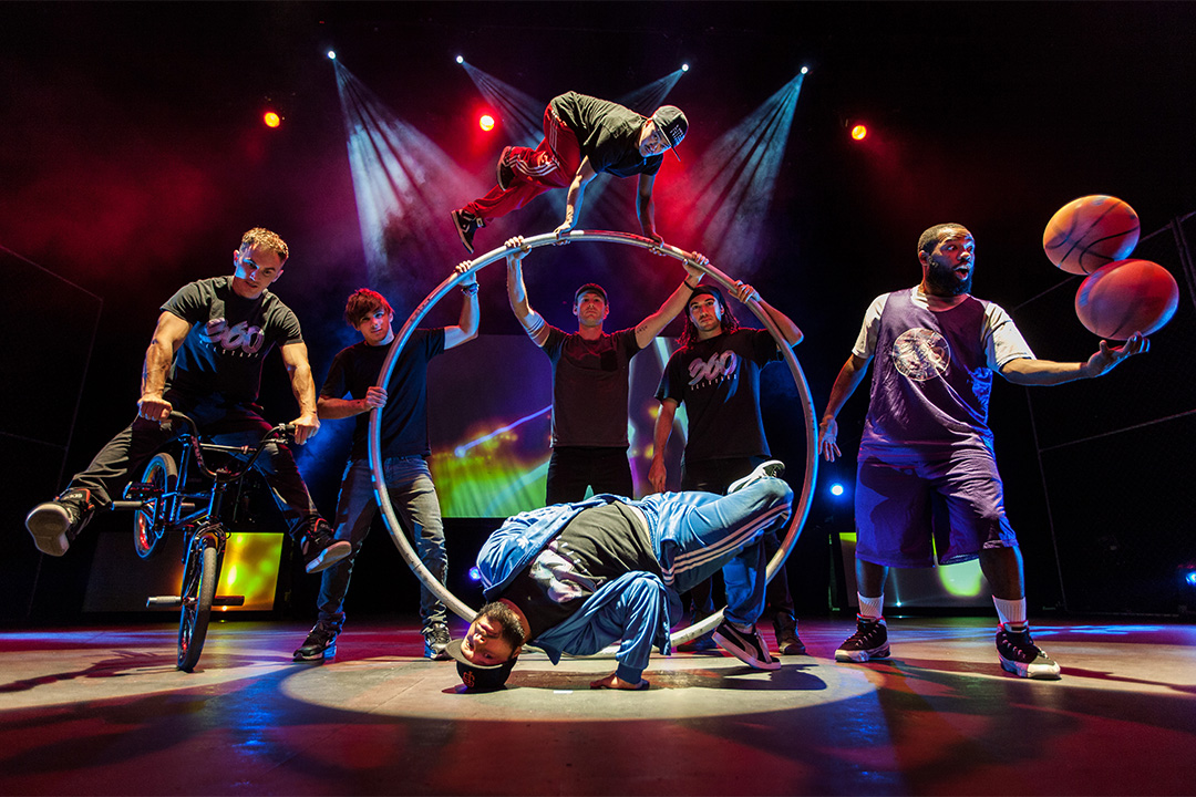 CIRCUS AND STREET CULTURE COME TOGETHER ON STAGE IN 360 ALLSTARS AT RIVERSIDE THEATRES