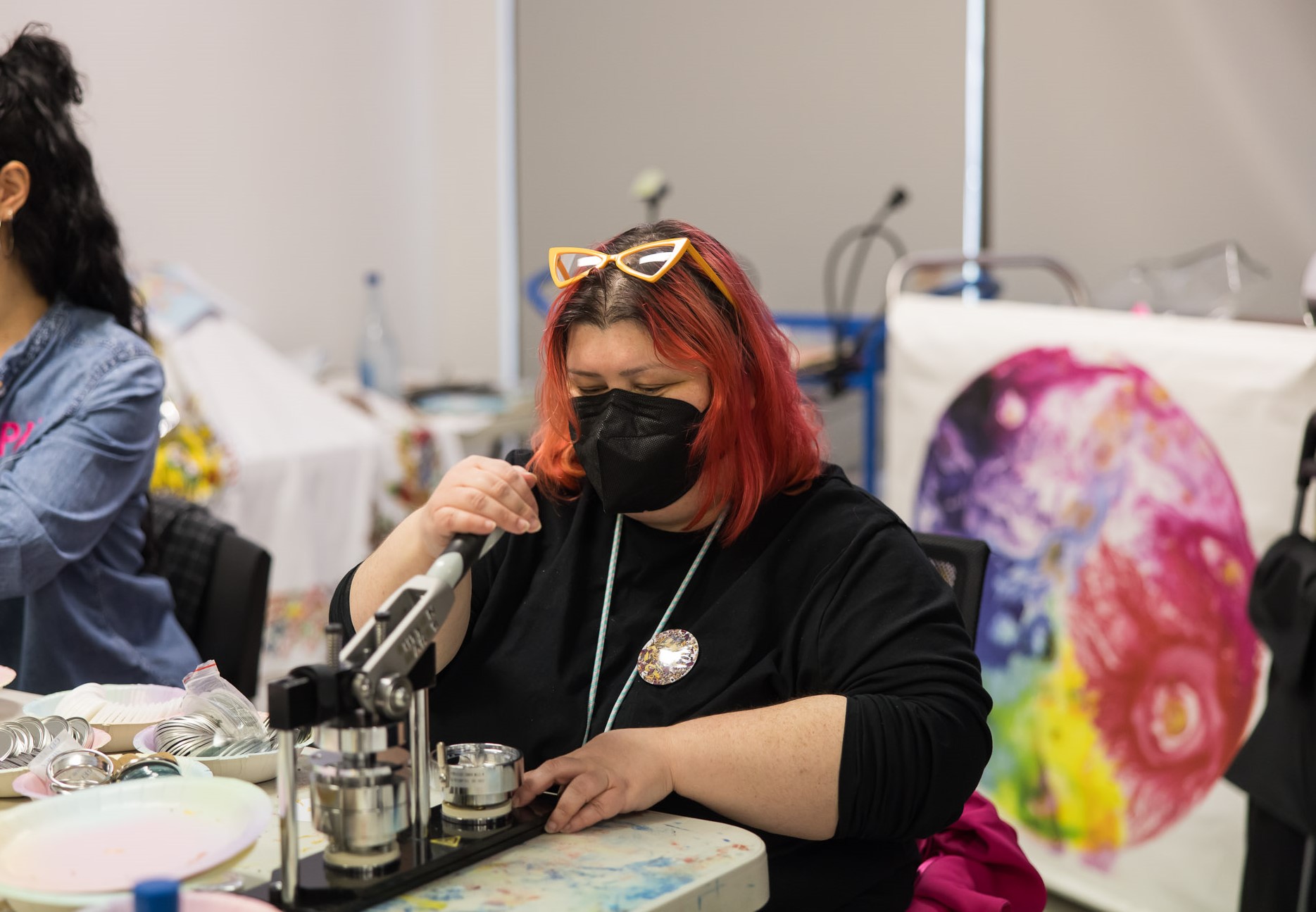 Covid-safe Crafternoon: Mask Decorating