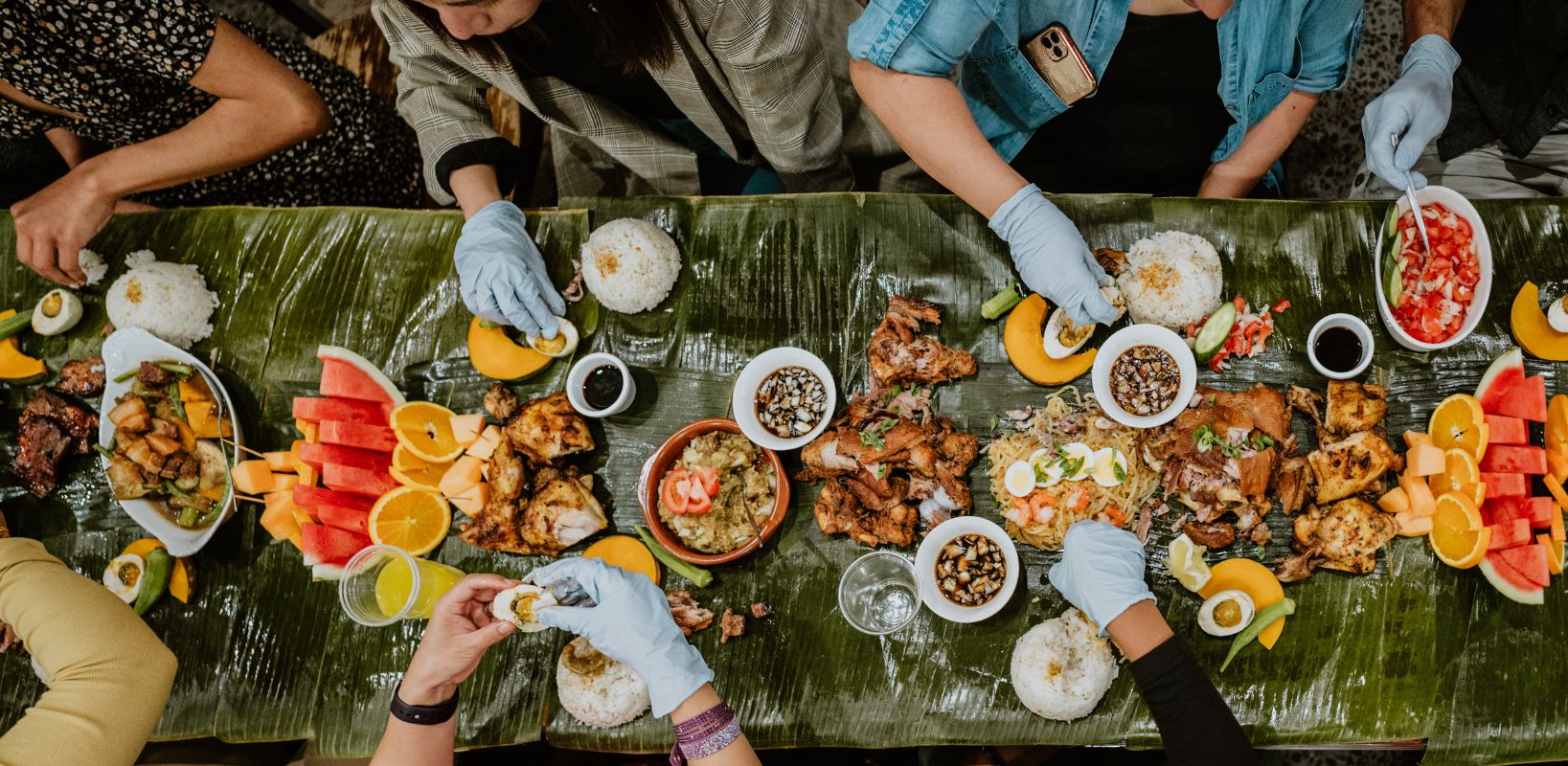 Boodle Fight: A Filipino Feast