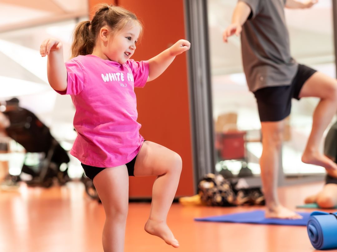 Girl doing Yoga