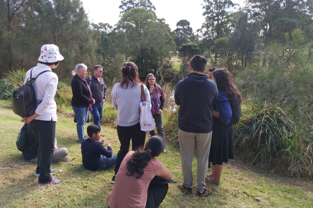 Resized Aunty Leanne with group of women and men