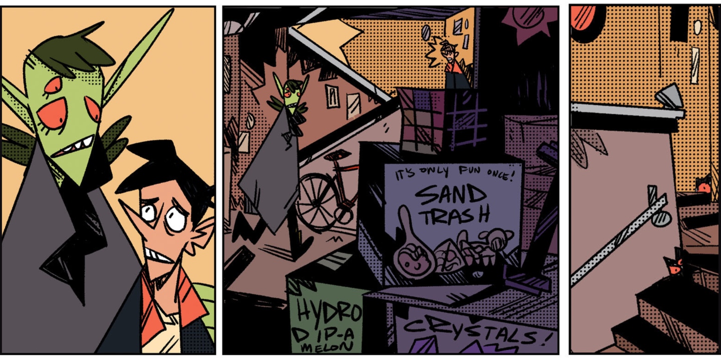 Comic design from the Powerhouse Creative Studio