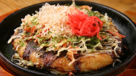 Japanese Pizza OKONOMIYAKI