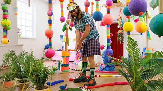 The Great Putty Pop-Up: Art Mini Golf
