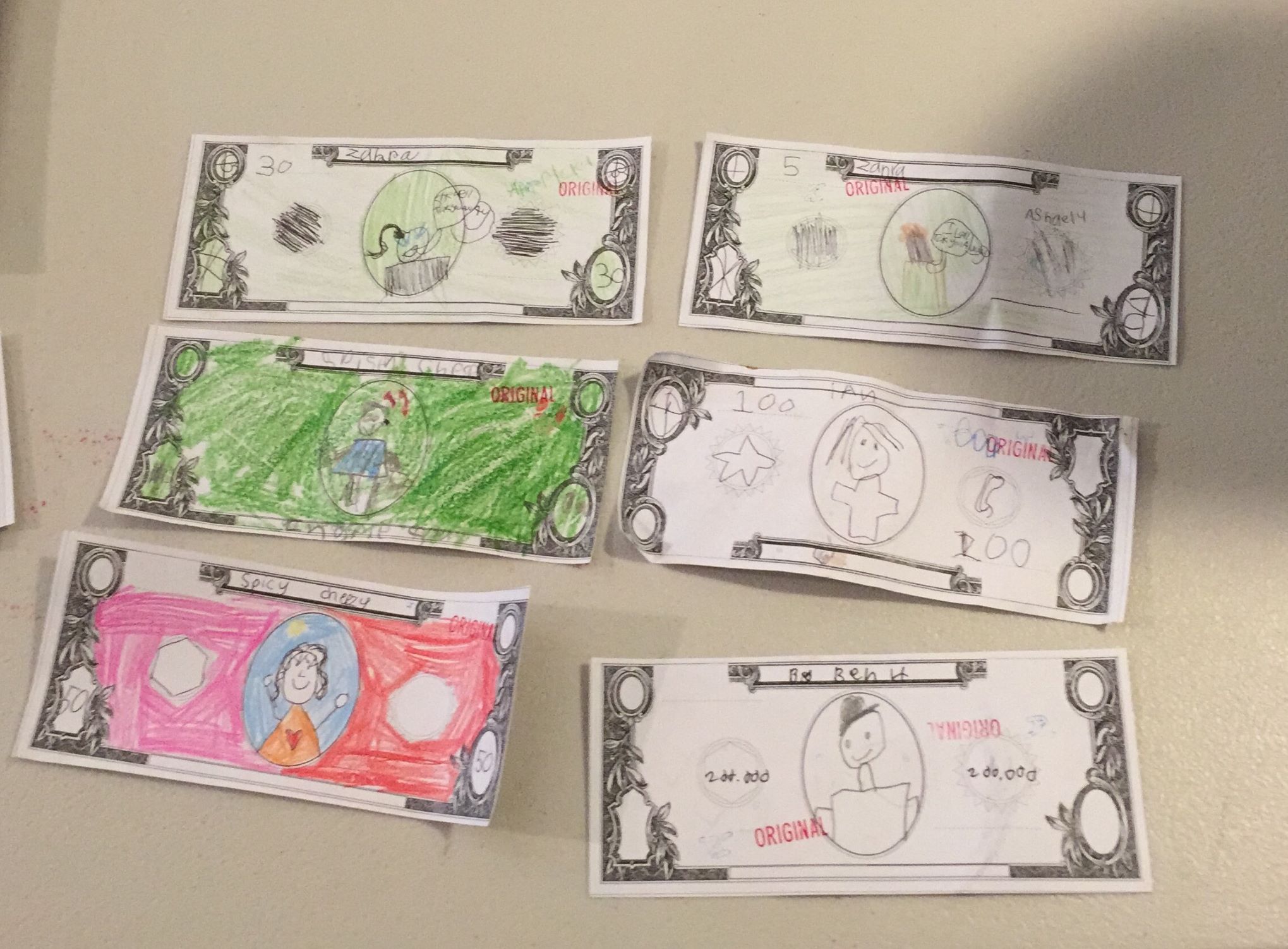 Design Your Own Play Banknote