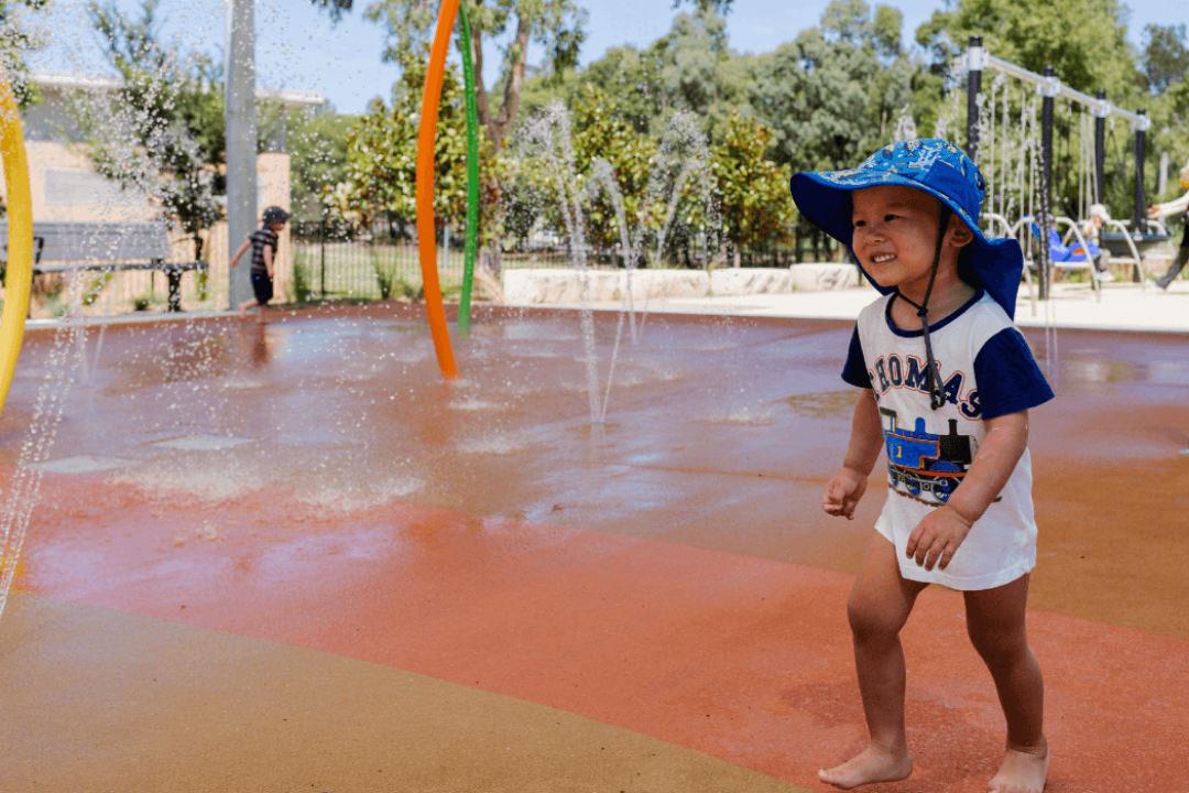 Ollie Webb Reserve children playing