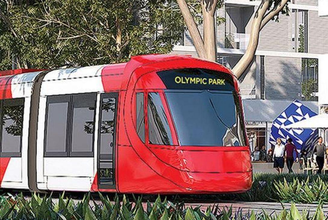 light rail going to sydney olympic park