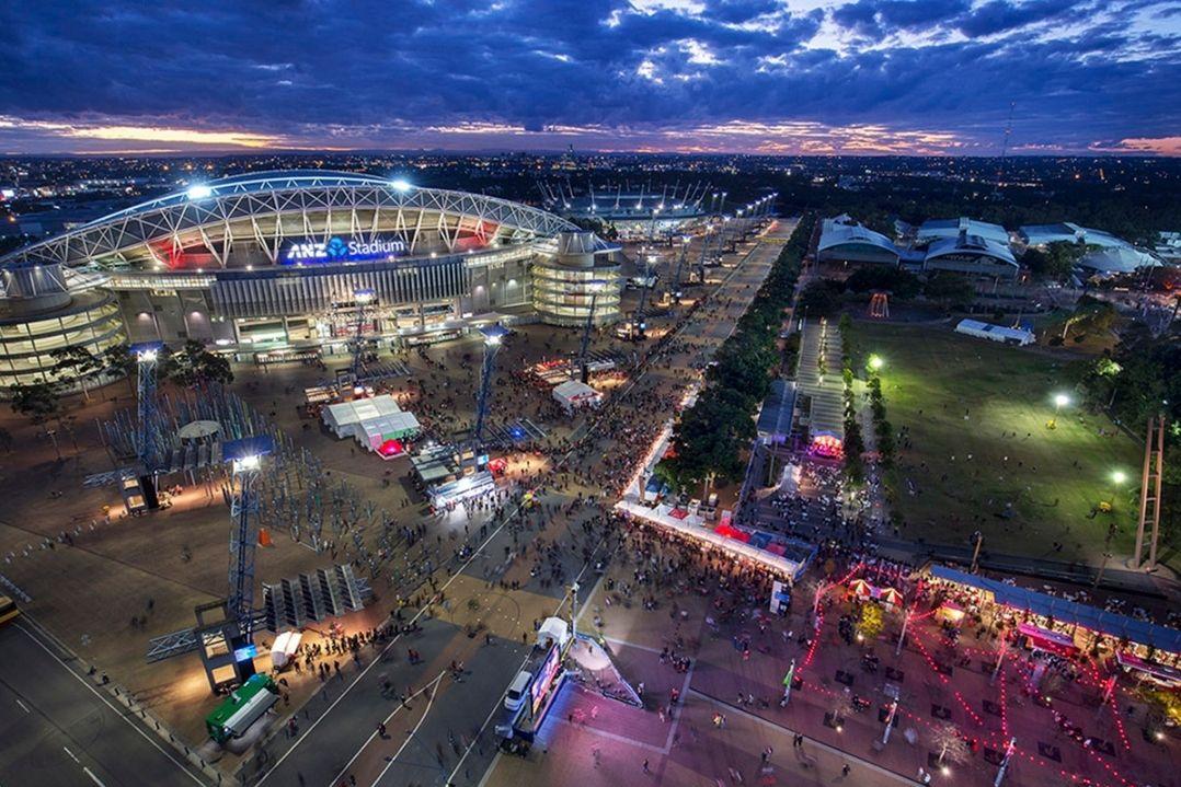 ANZ stadium at Sydney Olympic Park