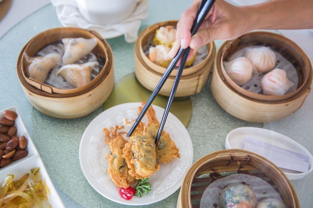 dumplings yum cha