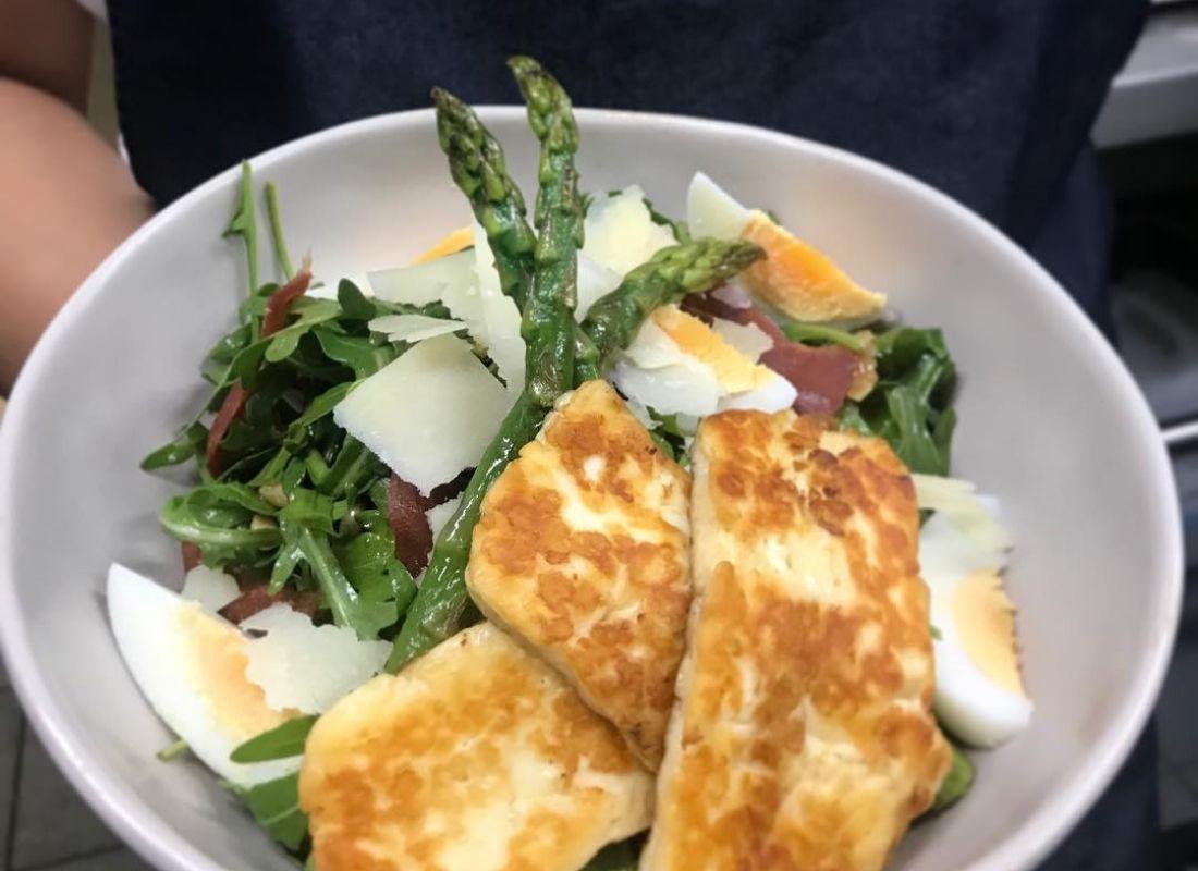 Haloumi breakfast