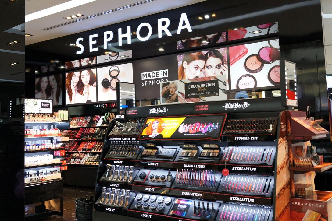 sephora shop interiors