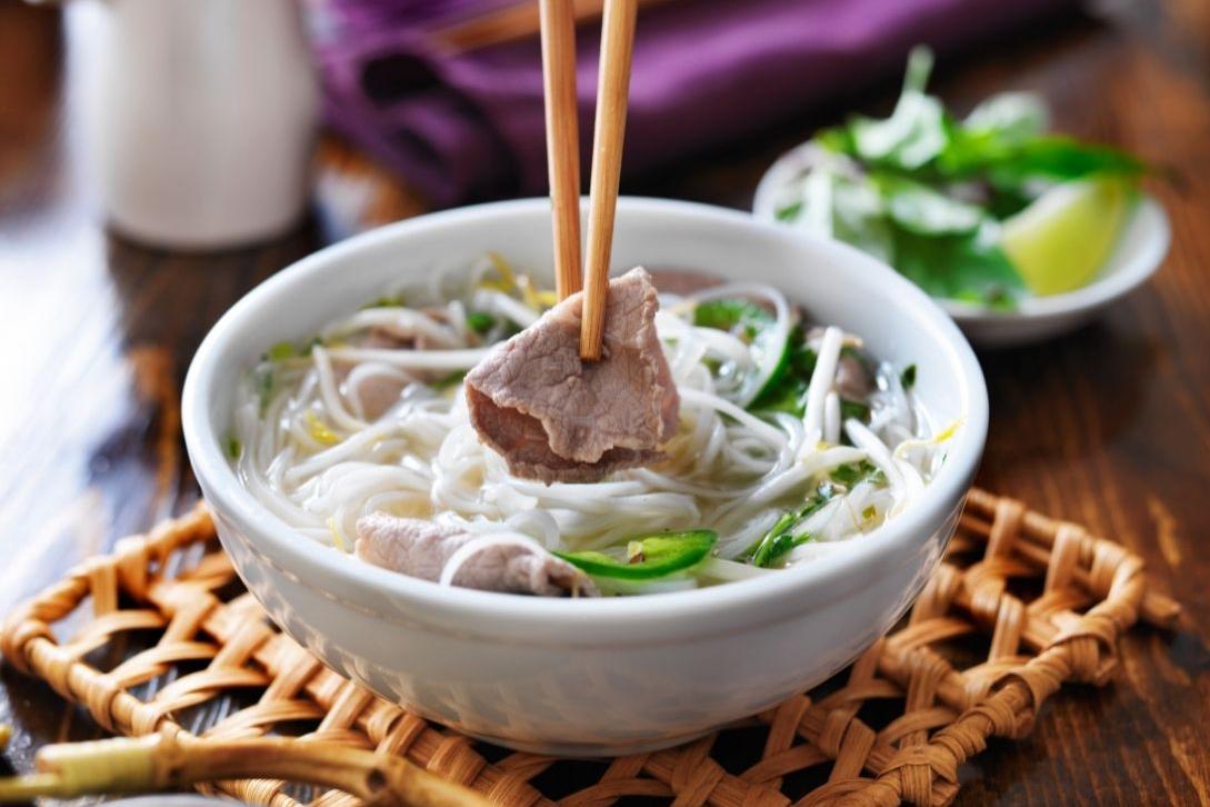 bowl of pho