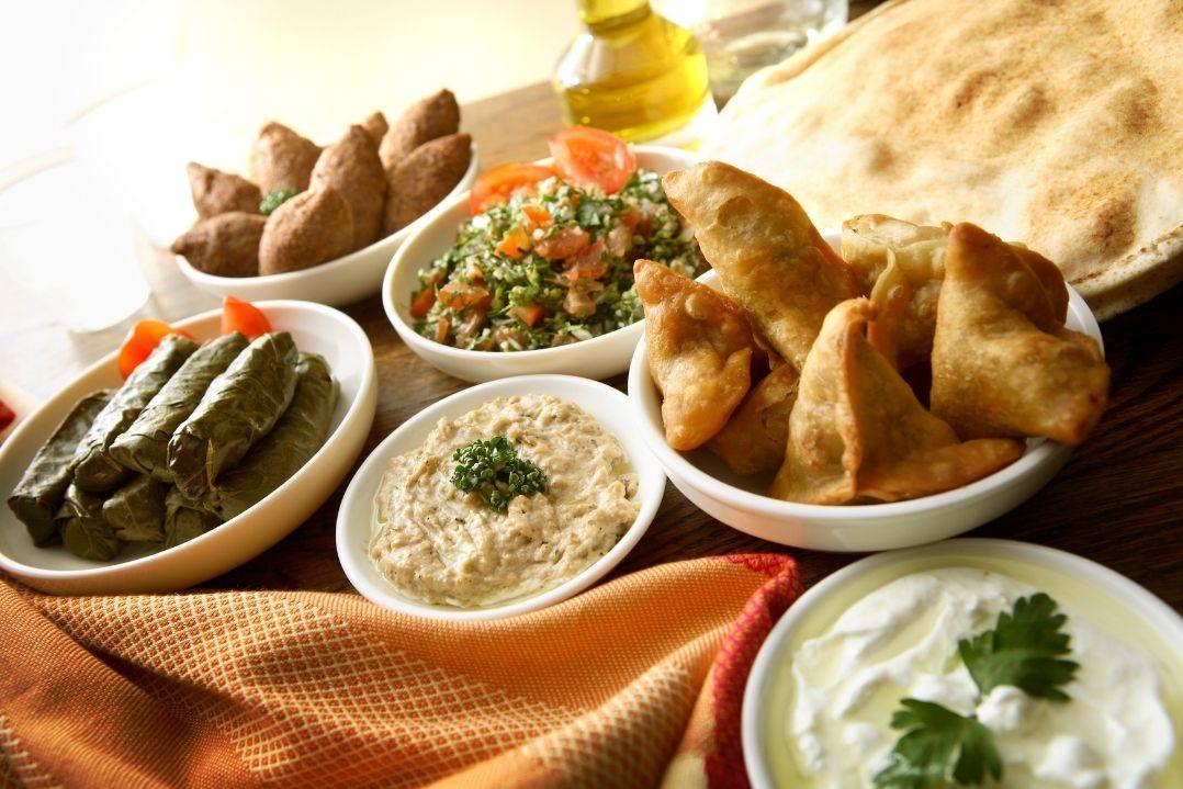 mezze platter