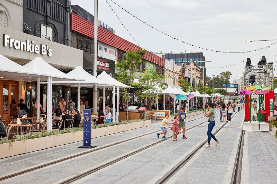 Parramatta's "Eat Street"
