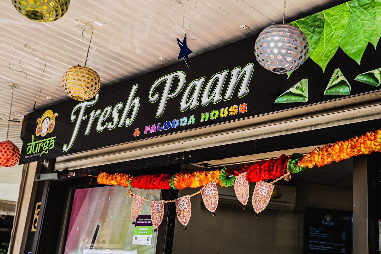 Fresh Paan Store Front