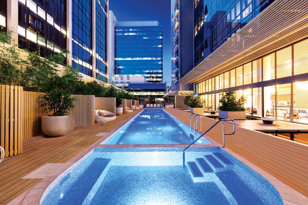 Pool at Skye Suites