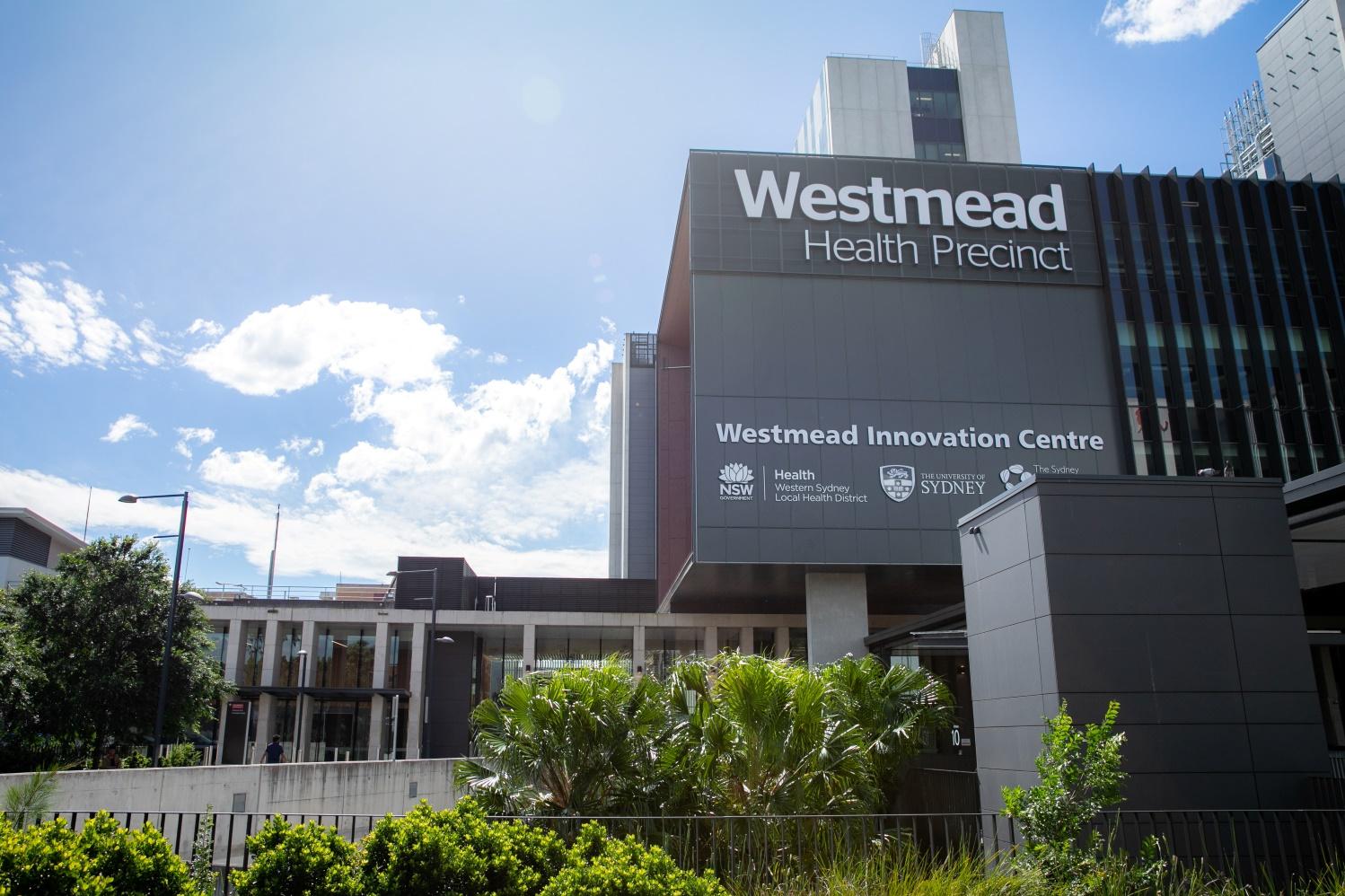 Westmead Health Precinct facade