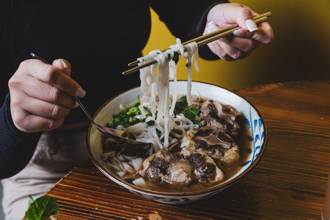 bowl of pho