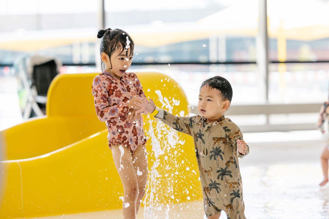 Kids Playing at the Parramatta Aquactic Centre