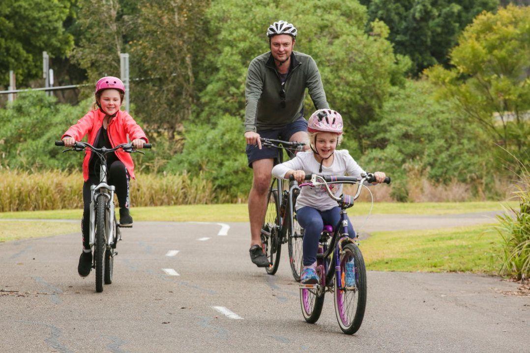 Family Bike Riding
