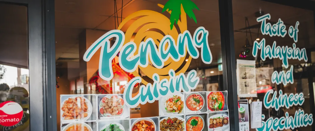 Penang Cuisine Shopfront
