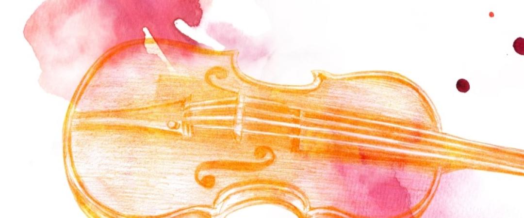 Artwork graphic of cello