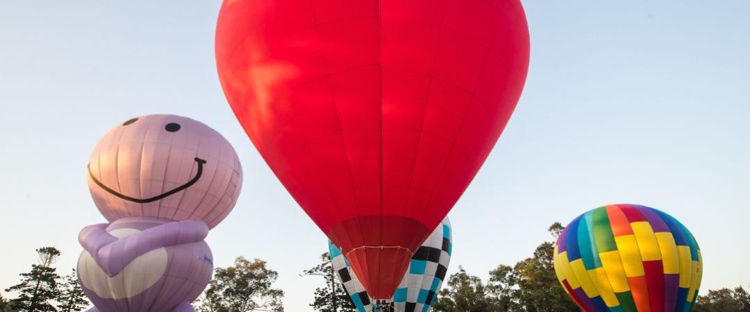 hot air balloons