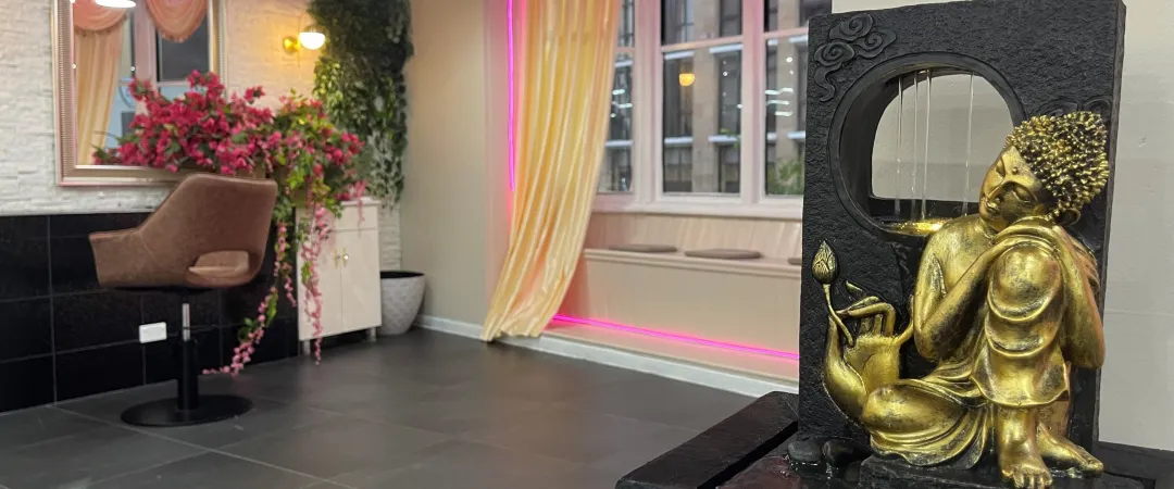 Interior of the beauty salon