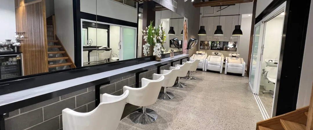 urban hair and beauty interior