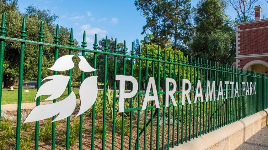 Signage Parramatta Park