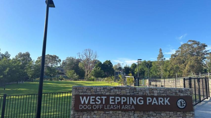 West Epping park signage