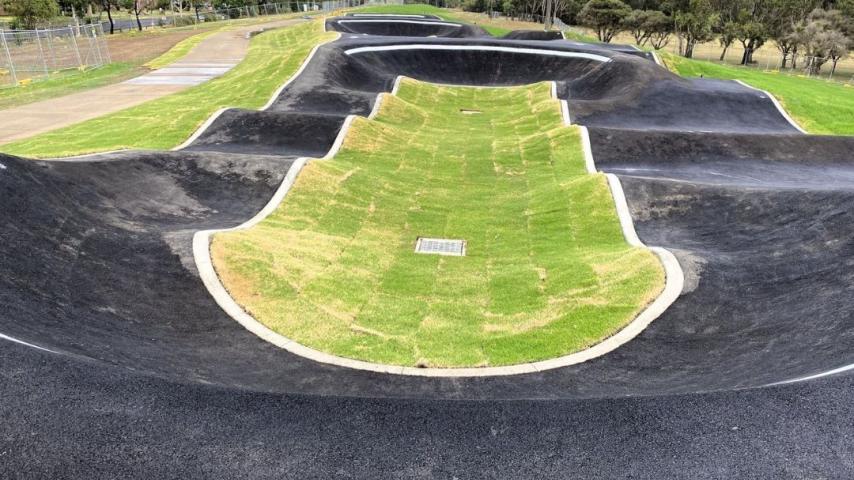 skate park at Sue Savage Park